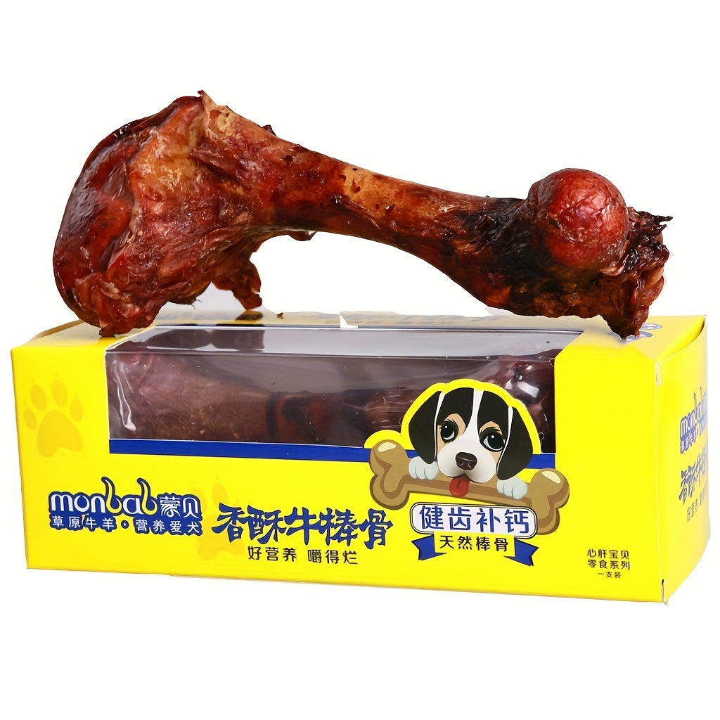 [Recommended] Real beef stick bone, pet snack large clean teeth grinding teeth for all dog breeds