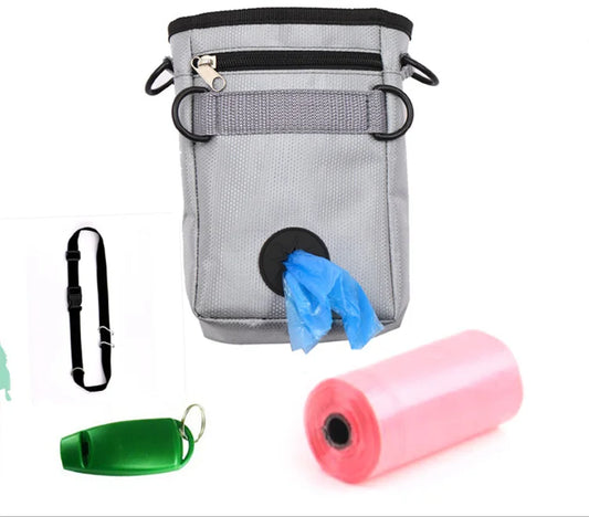UFBemo Dog Training Pet Snack Pack Pet Accessory Dog Adjustable Food Container Bag