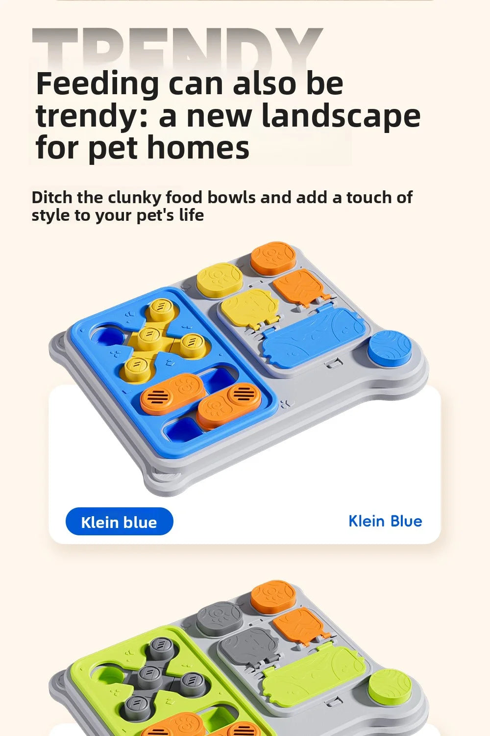 Pet Puzzle Feeder Toy: Interactive treat dispenser designed for IQ training, perfect for small to medium dogs, new arrival.