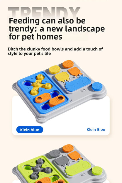 Pet Puzzle Feeder Toy: Interactive treat dispenser designed for IQ training, perfect for small to medium dogs, new arrival.