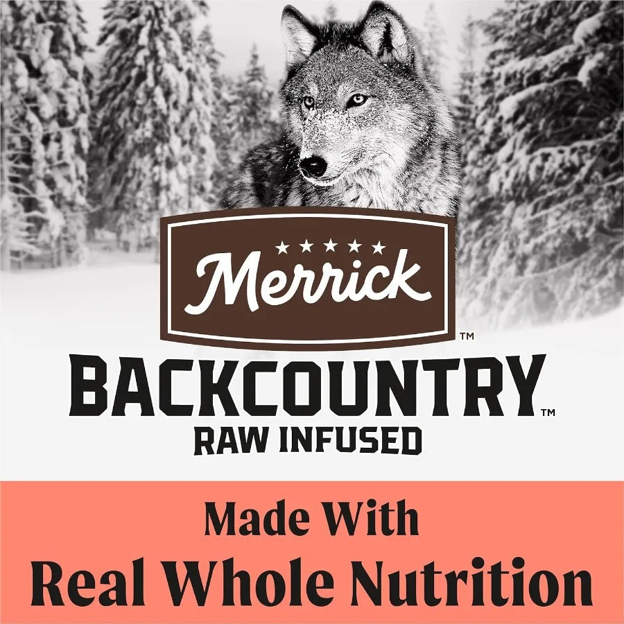 Backcountry Healthy Grains Premium Dog Food Kibble with Freeze Dried Raw Pieces Pacific Catch Recipe - 20.0 lb. Bag