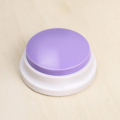 Pet Toy for Cats Dogs Pet Toy with Sound Dog Training Voice Recording Button Pet Communication Buzzer Second Playback for Cats