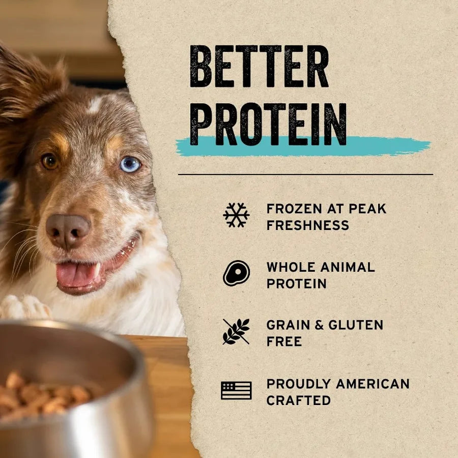 Freeze Dried Raw Protein Mix-in Dog Food Topper Duck Mini Nibs Topper for Dogs 18 oz