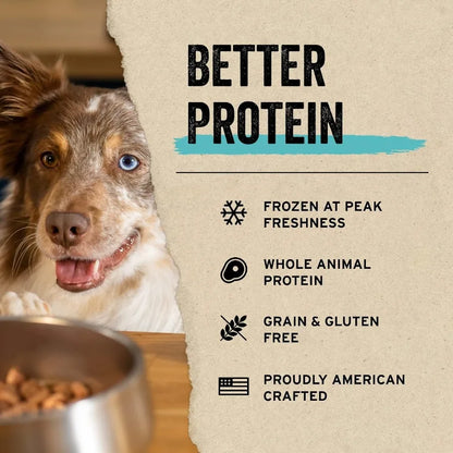 Freeze Dried Raw Protein Mix-in Dog Food Topper Duck Mini Nibs Topper for Dogs 18 oz