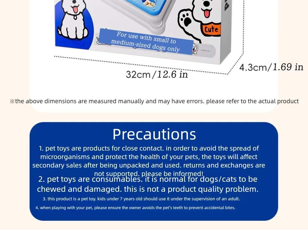 Pet Puzzle Feeder Toy: Interactive treat dispenser designed for IQ training, perfect for small to medium dogs, new arrival.