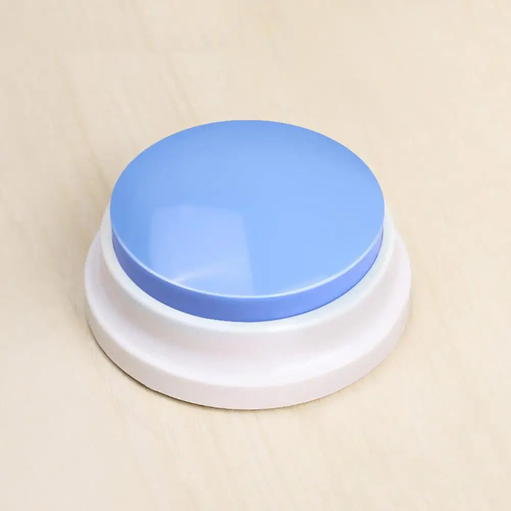 Pet Toy for Cats Dogs Pet Toy with Sound Dog Training Voice Recording Button Pet Communication Buzzer Second Playback for Cats