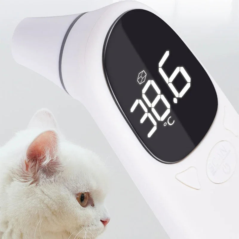 Pet Dog Cat Ear Digital Thermometers Animal Measuring Non-Contact Electronic Highly Accurate Pet Supplies