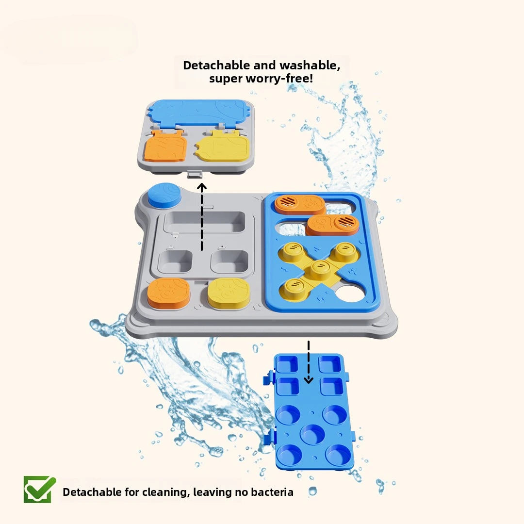 Pet Puzzle Feeder Toy: Interactive treat dispenser designed for IQ training, perfect for small to medium dogs, new arrival.