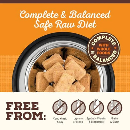 Primal Freeze Dried Raw Dog Food Nuggets Beef Complete and Balanced Meal Also Use as Topper or Treat Premium Healthy Grain Free