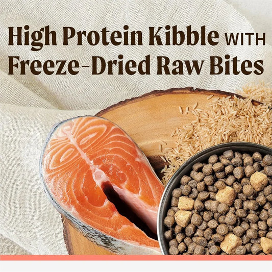 Backcountry Healthy Grains Premium Dog Food Kibble with Freeze Dried Raw Pieces Pacific Catch Recipe - 20.0 lb. Bag