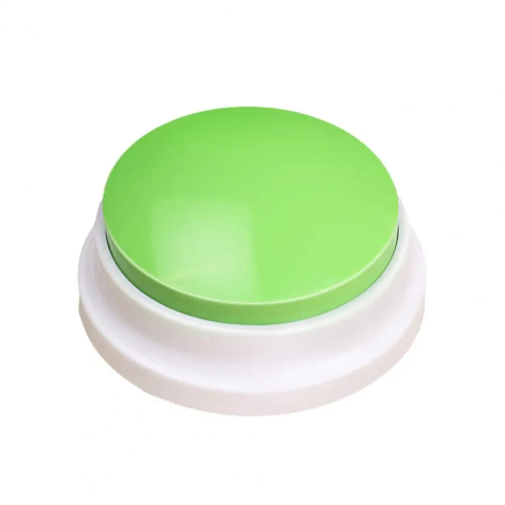 Pet Toy for Cats Dogs Pet Toy with Sound Dog Training Voice Recording Button Pet Communication Buzzer Second Playback for Cats