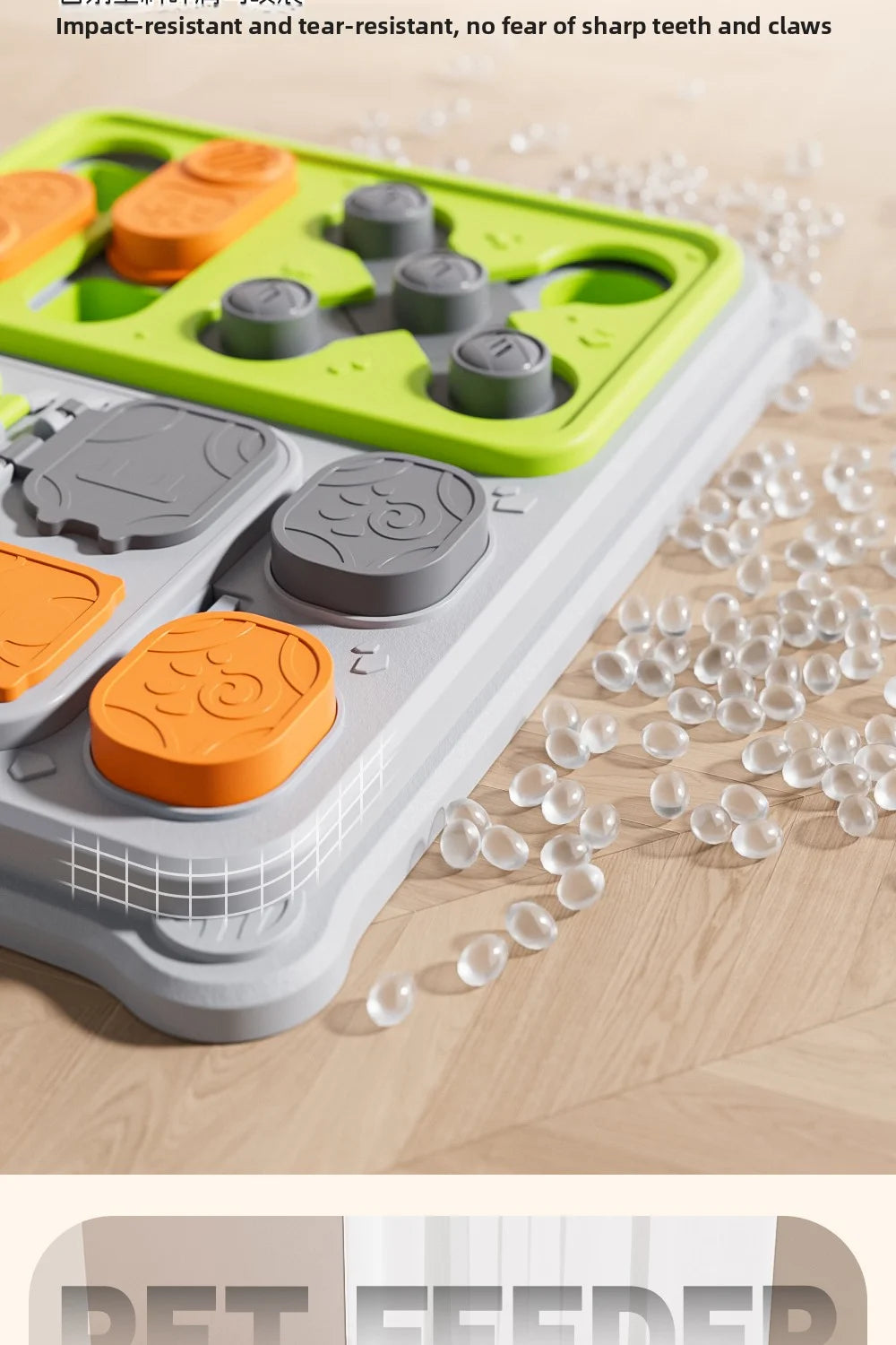 Pet Puzzle Feeder Toy: Interactive treat dispenser designed for IQ training, perfect for small to medium dogs, new arrival.