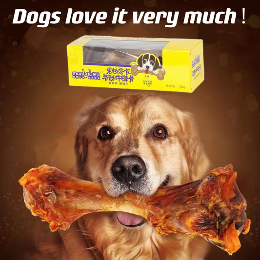[Recommended] Real beef stick bone, pet snack large clean teeth grinding teeth for all dog breeds