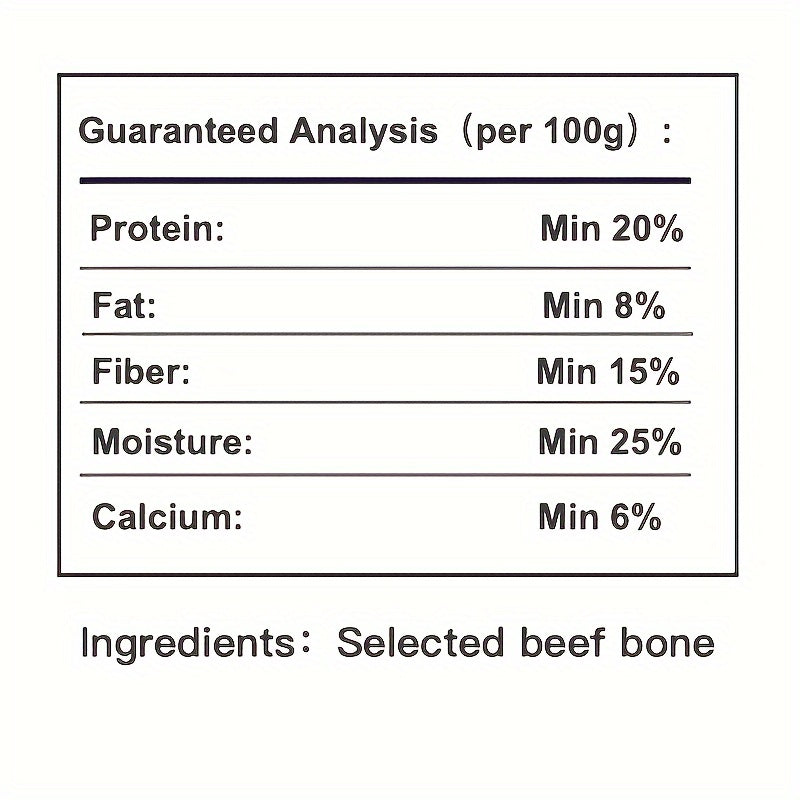 [Recommended] Real beef stick bone, pet snack large clean teeth grinding teeth for all dog breeds